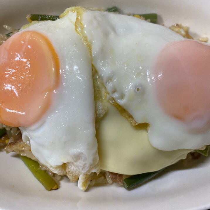 夏こそ！スタミナ牛ガーリック炒飯☆